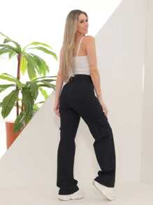 Women Jeans - Black - View 2