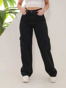 Women Jeans - Black - View 1