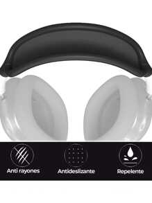 Almohadilla Funda Para Diadema Compatible Con A ir P ods Max - Negro - Ver 3