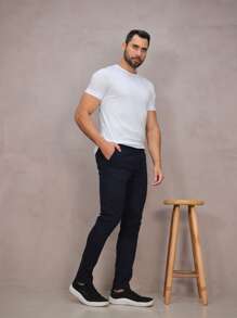 Men Jeans - 藍色 - 查看 6