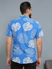 Men Shirts - 寶藍色 - 查看 5