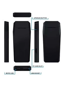 1 Consola de video juegos multijugador con 2 controles + 15000 juegos diferentes clasjcos USB portatil entretenida para toda la familia - Negro - Ver 2