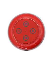 Mini Bluetooth 5.0 Wireless Speaker Micro SD FM Radio USB Auxiliary 1 Hour - Red - View 3