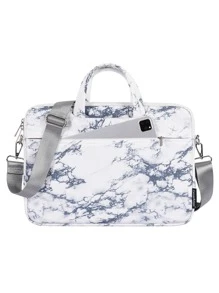 canvas artisan 防震笔记本电脑公文包防水笔记本电脑包超薄笔记本电脑保护套带手柄适用于 Matebook - 彩色 - 查看 1