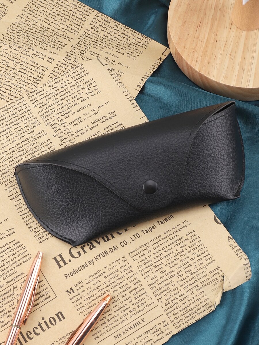 1入組素色眼鏡收納袋