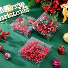 20 包透明礼盒，用于礼品塑料透明礼品盒，透明零食盒，糖果盒，透明饼干盒，用于婚礼派对、生日派对、万圣节（4 x 4 x 1.2 英寸）单身派对、新娘婚礼礼物、新娘礼物、生日、礼品袋、礼品袋、派对回礼袋、零食袋、透明派对袋、派对回礼袋、生日袋、秋季包装、返校情人节 - 透明 - 查看 9