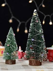 1pc Mini Christmas Tree, 25cm - Christmas tree 25cm - View 2