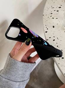 1 chiếc ốp lưng điện thoại mềm màu đen họa tiết trăng sao, tương thích với iPhone 17/17 Air/17 Pro/17 Pro Max/16 Pro Max/16 Pro/16 Plus/16, Galaxy A17/A07 A54/A55/A53/S24/S24 FE/S24 Plus/S24 Ultra, Pixel, Moto G85 và nhiều dòng điện thoại khác. Chống nước, chống sốc, chống rơi vỡ và chống trầy xước. - Nhiều màu - Xem 3