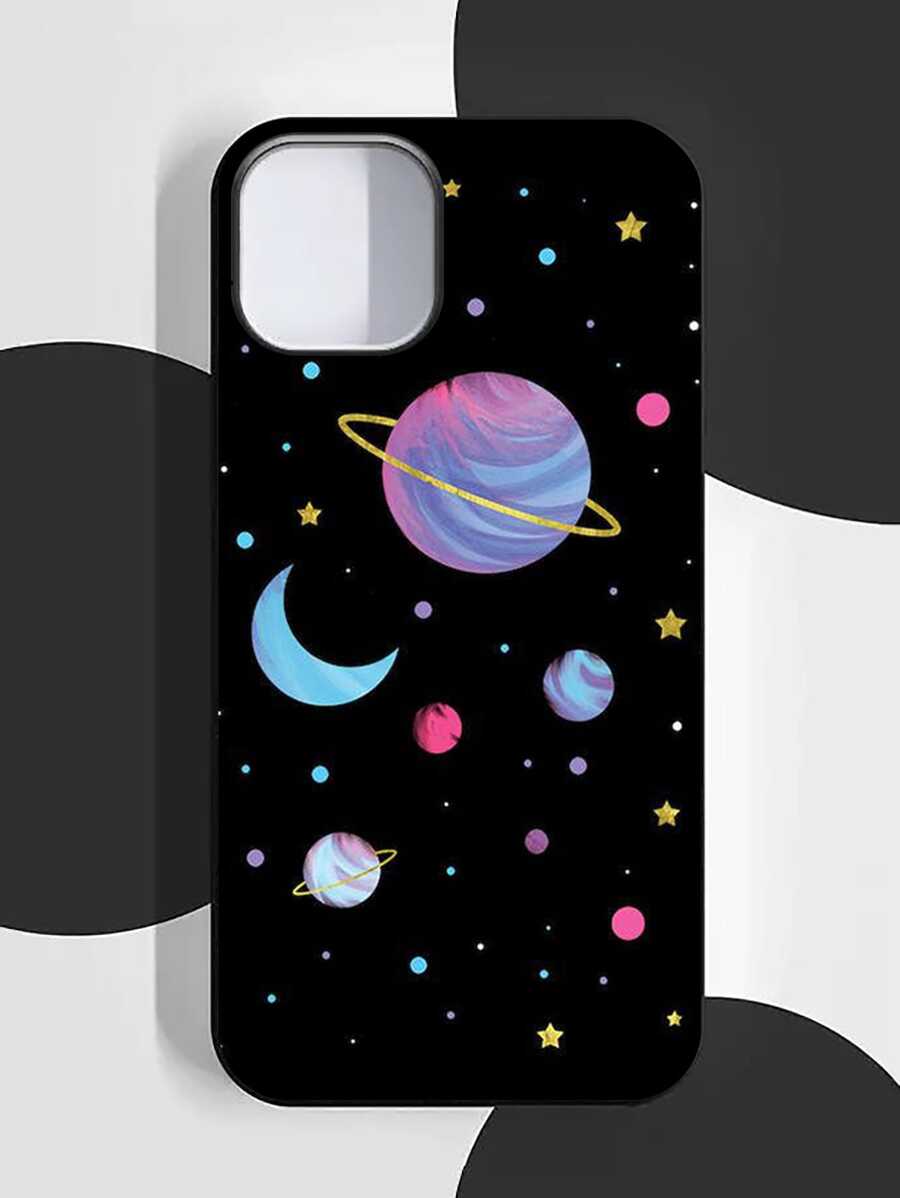 1 chiếc ốp lưng điện thoại mềm màu đen họa tiết trăng sao, tương thích với iPhone 17/17 Air/17 Pro/17 Pro Max/16 Pro Max/16 Pro/16 Plus/16, Galaxy A17/A07 A54/A55/A53/S24/S24 FE/S24 Plus/S24 Ultra, Pixel, Moto G85 và nhiều dòng điện thoại khác. Chống nước, chống sốc, chống rơi vỡ và chống trầy xước. - Nhiều màu - Xem 1