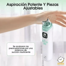 Aspirador Nasal Eléctrico Para Bebé Con Protección Seguridad - Blanco - Ver 6