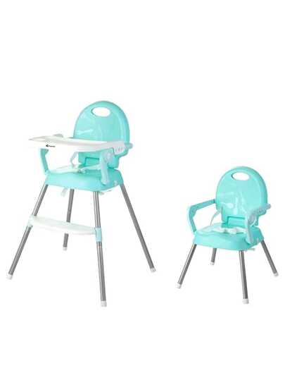 Bluelander Silla Alta Para Bebe Desmontable con Ajuste de Altura y Charola Descubre la Comodidad y Seguridad (MÁXIMO DE COMPRA: 3 PRODUCTOS)