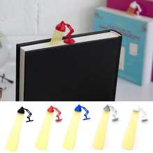 1个创意多彩台灯造型阅读书签，可个性化定制笔记本、小说备忘录、阅读夹。 - 灰色 - 查看 2