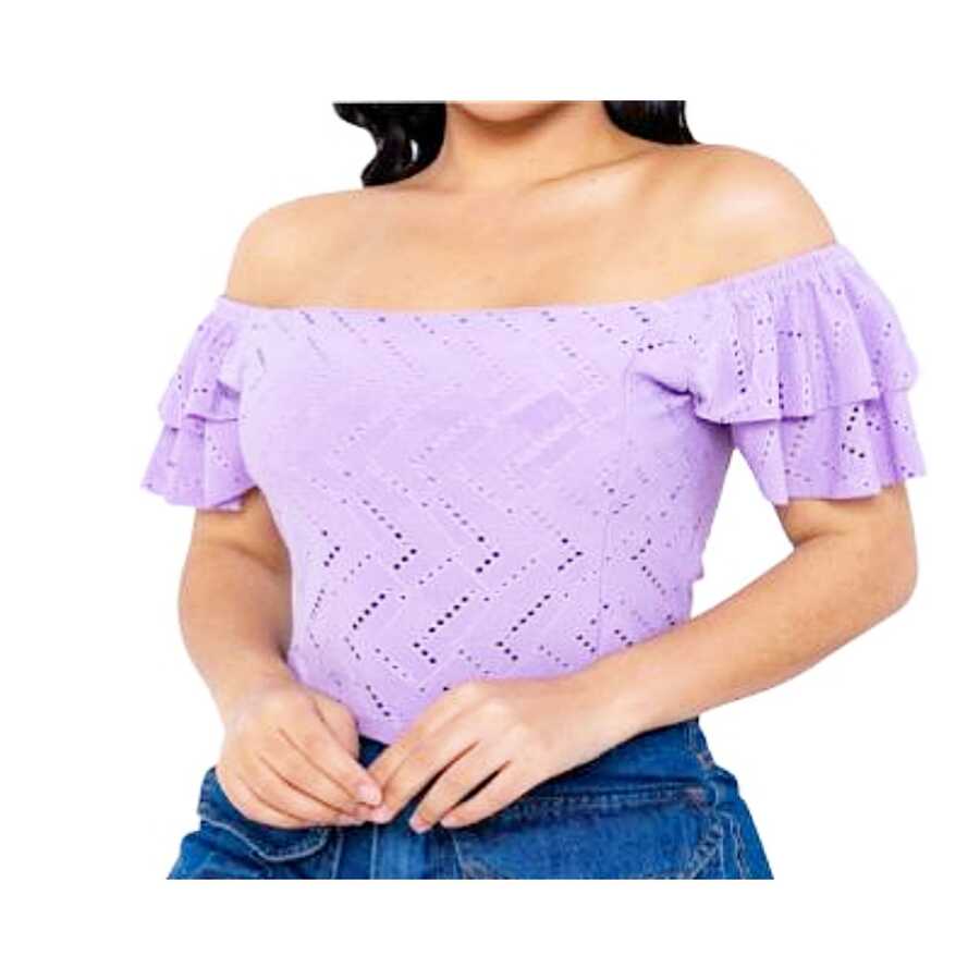 Women Blouses - Màu Hồng Tươi - Xem 1
