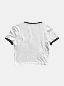Women T-Shirts - White - View 2