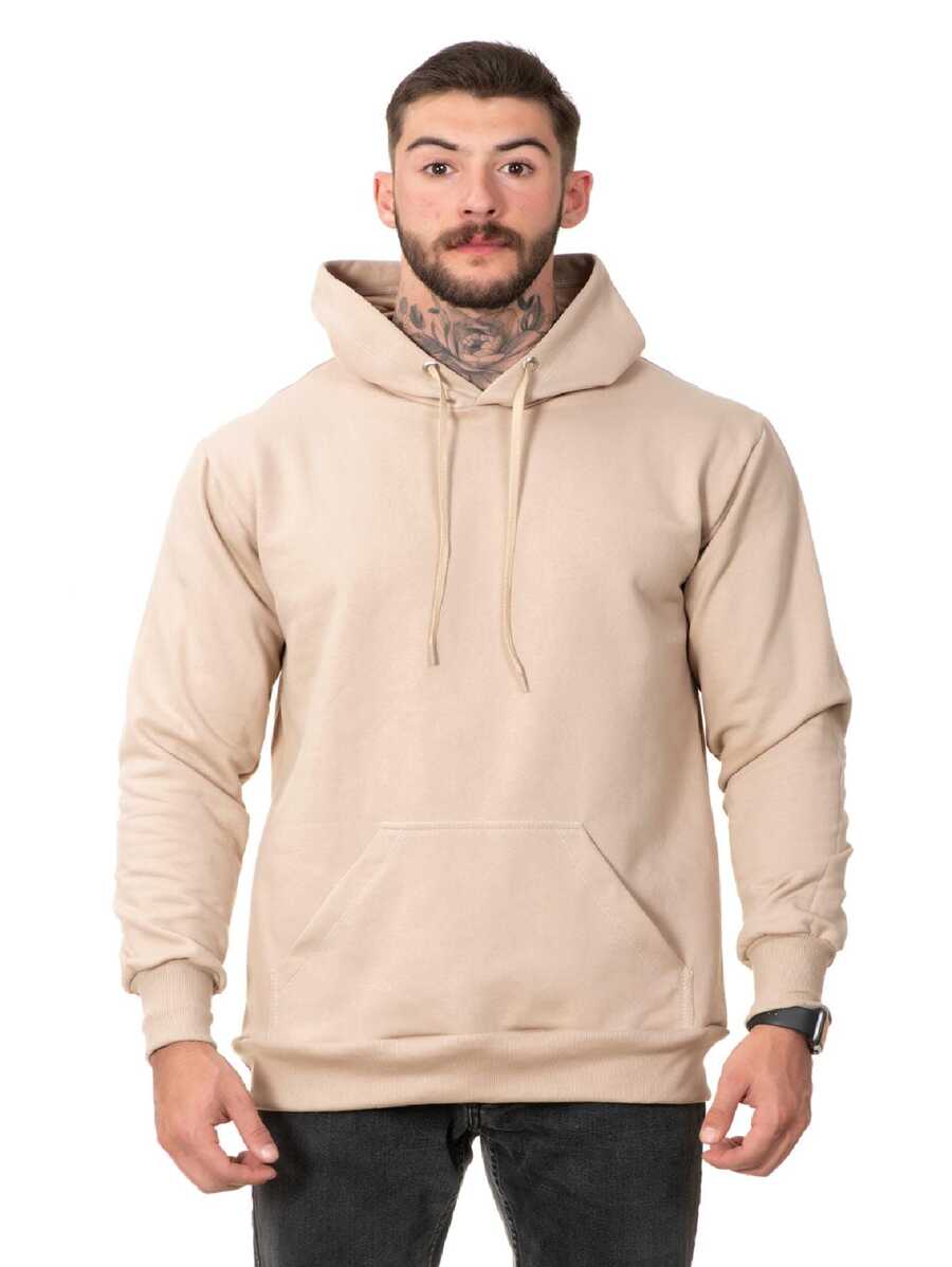 Men Sweatshirts - Beis - Ver 1