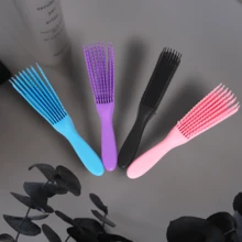 Cepillo para definir rizos. - Morado - Ver 3
