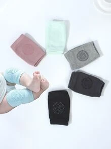 5對中性嬰兒爬行防滑護膝，保護爬行時的嬰兒膝蓋 - 彩色 - 查看 1