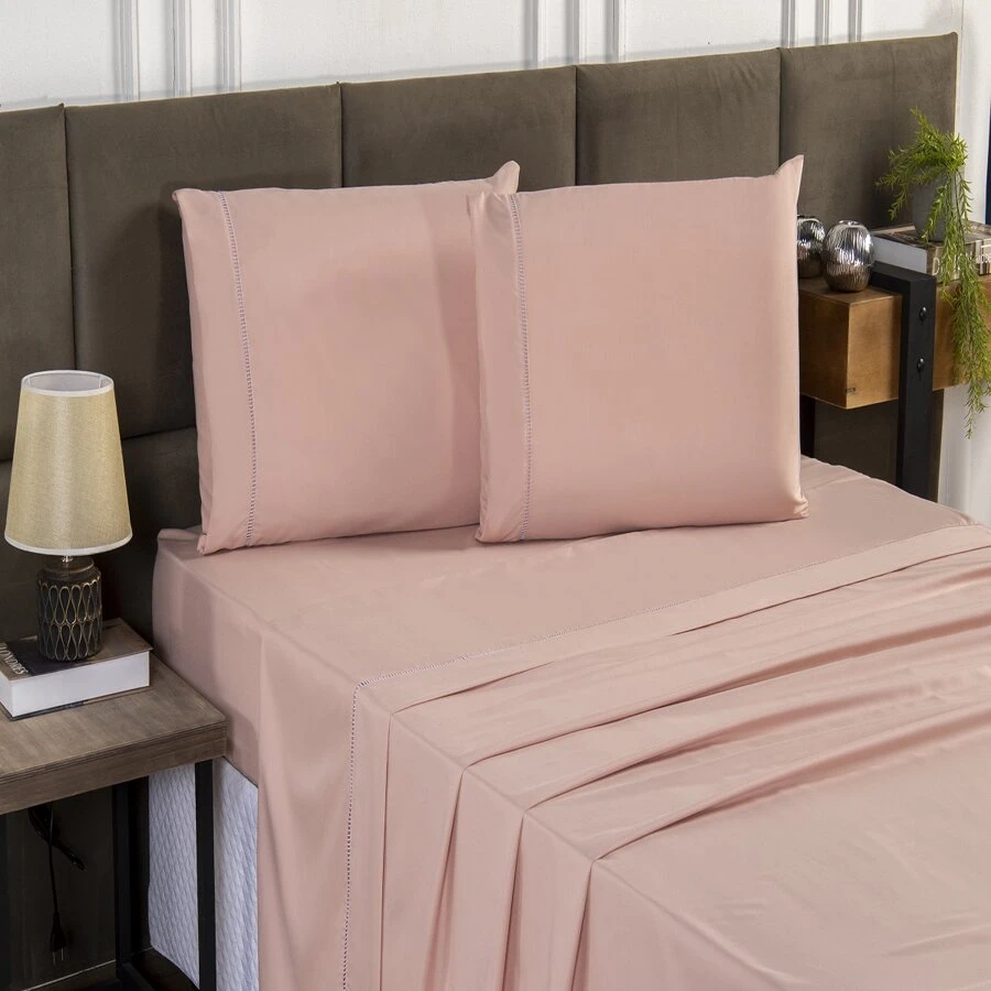 Sheet Sets - 乾枯玫瑰色 - 查看 1