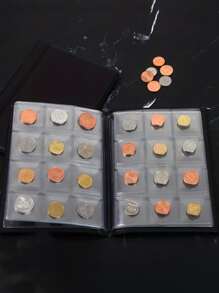 120口袋PVC硬幣收納硬幣專輯系列書紀念適用於禮物用品 - 綠色 - 查看 7