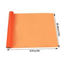 一卷12" X 10呎pu螢光熱轉印膠,guangyintong熱轉印膠,適用於t卹,所有切割機的熱轉印膠,永久膠,易剪易用的螢光紅色 熱轉印膠