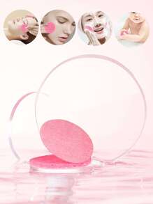 20 Stück Natürliche Gesichtsschwämme, Beauty-spa-schwämme Für Gesichtsreinigung, Peeling Und Make-up-entferner, Ideal Für Zuhause Und Reisen.