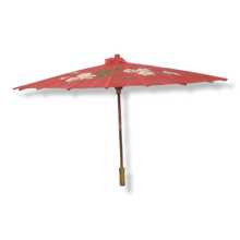 Sombrinhas Japonesa Chinesa Casamento Noiva Oriental Bambu - Vermelho - Visão 2