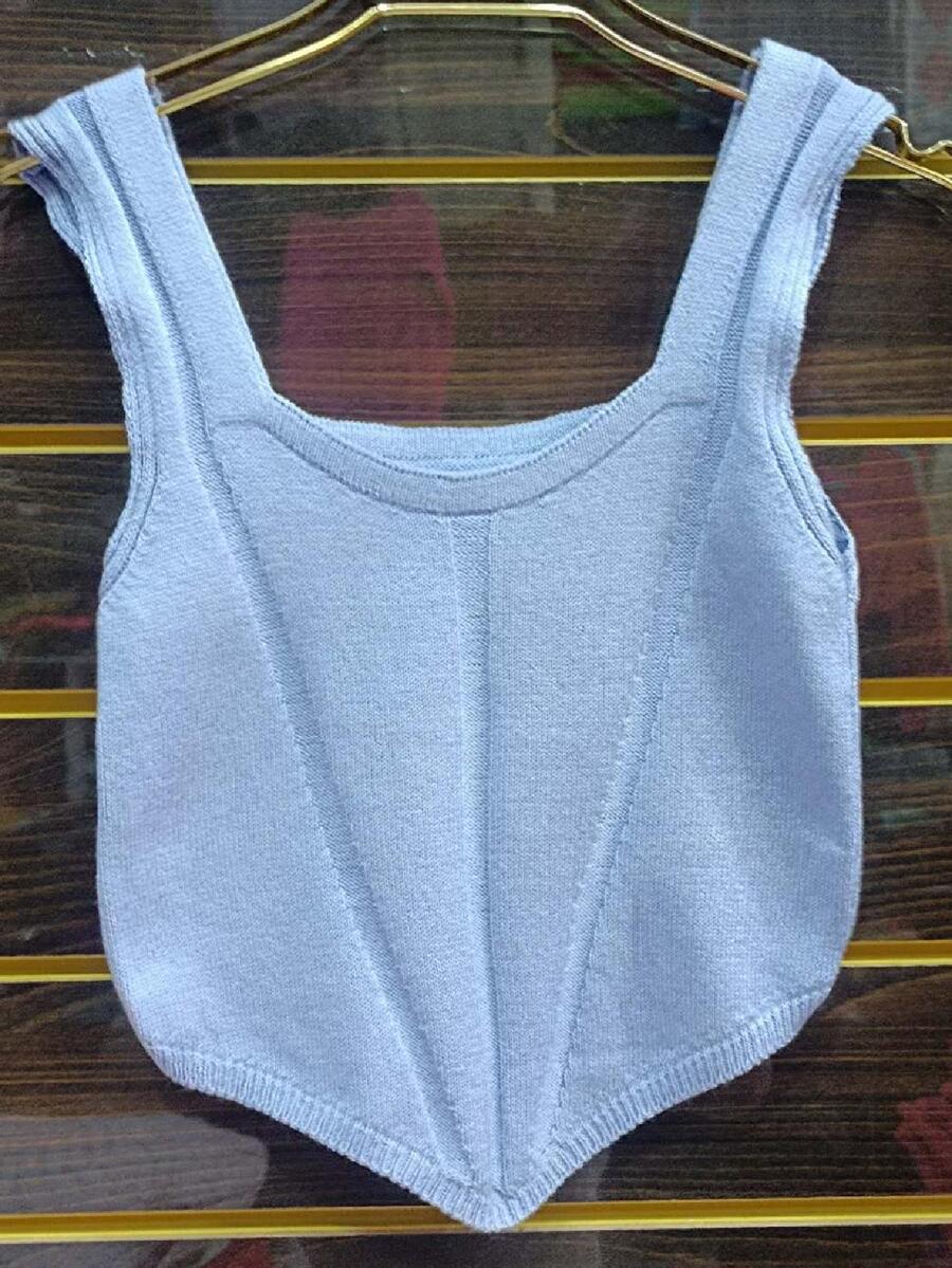 Women Knit Tops - 淡紫色 - 查看 1