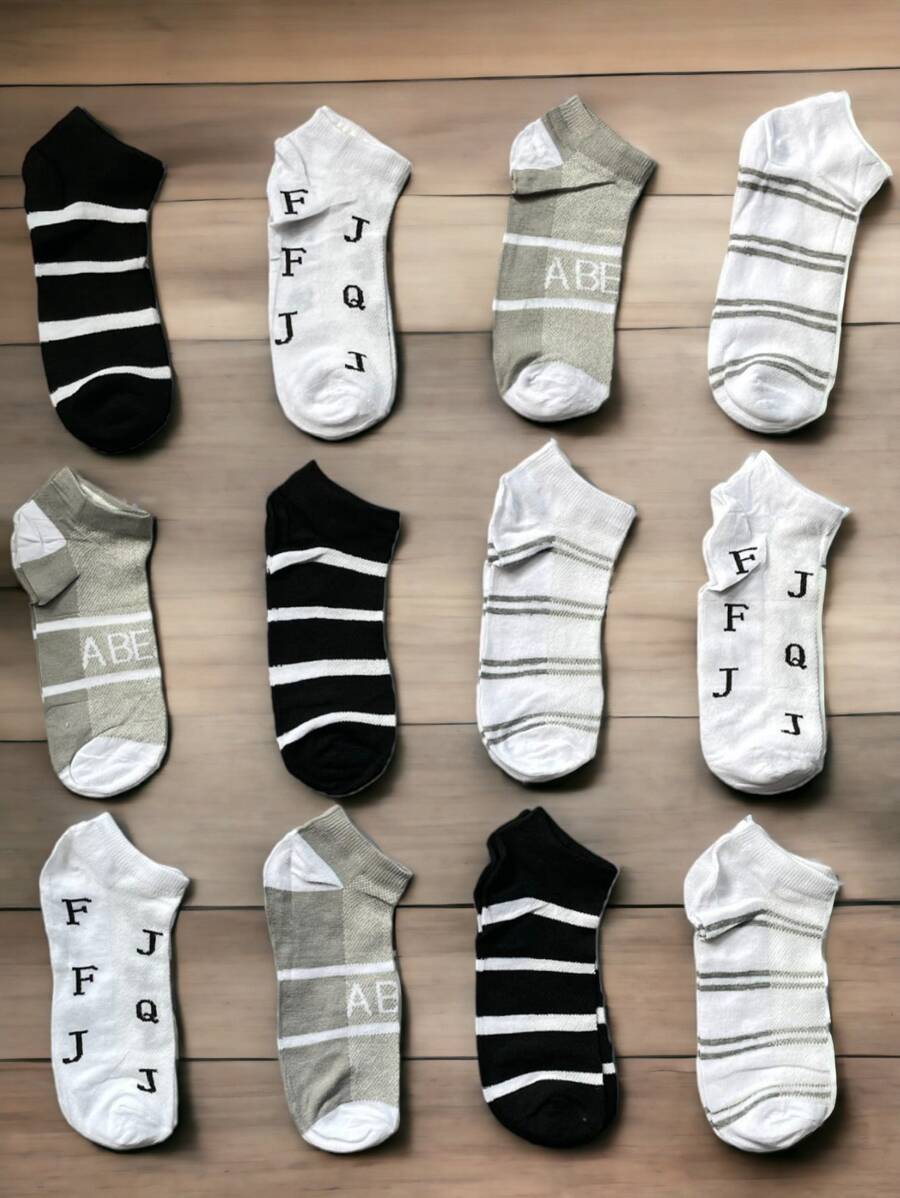 Men Ankle Socks - Multicolor - View 1