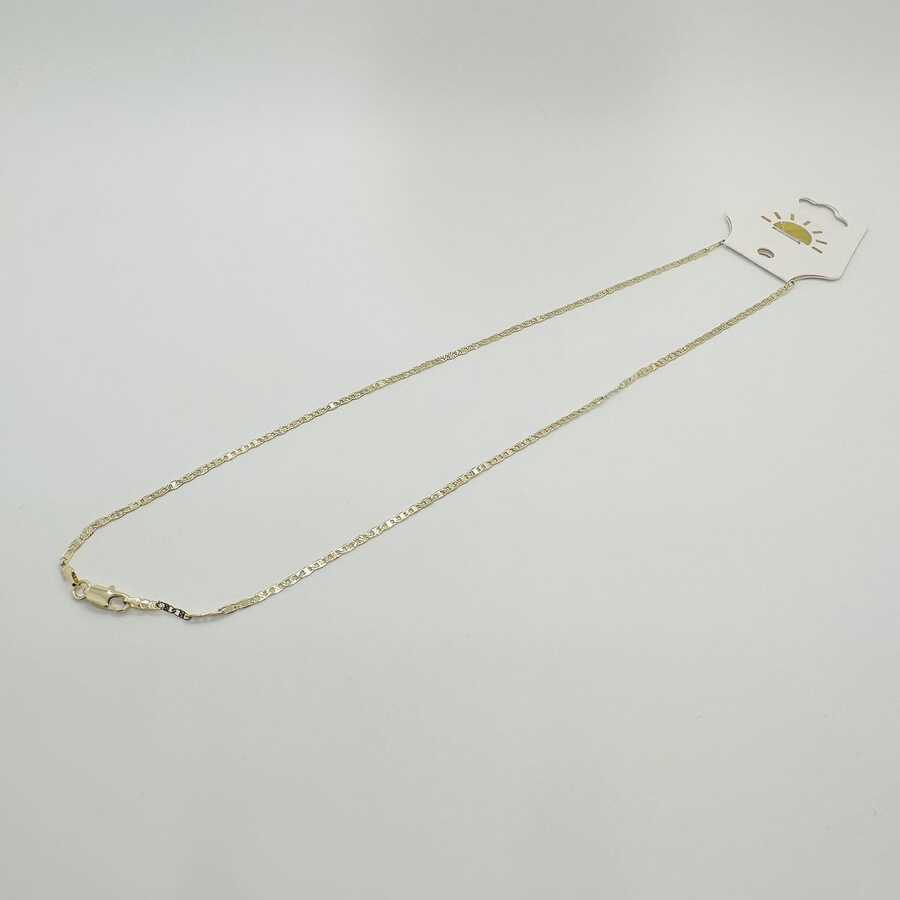 Collar de cadena de oro laminado - Unitalla - Ver 1