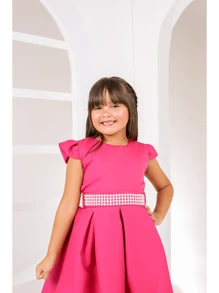 Young Girls Dresses - 粉色 - 查看 4