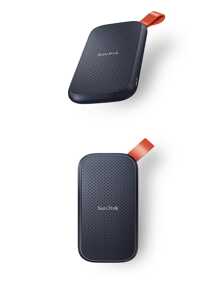 SANDISK SanDisk E30 Portable 1TB 480GB USB3.2 Black Type C Hard Drive External SSD Hard Drive Laptop High Speed 520M/S