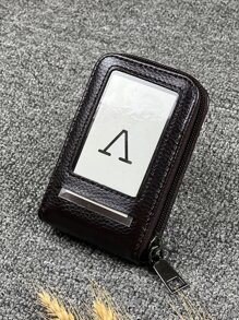 KAIDUCH 男士荔枝纹轻便便携卡包身份证白领男用节日纪念日生日礼物配饰礼品卡包钱包名片夹信用卡包男士钱包迷你钱包零钱包钱包卡包