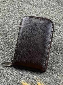 KAIDUCH 男士荔枝纹轻便便携卡包身份证白领男用节日纪念日生日礼物配饰礼品卡包钱包名片夹信用卡包男士钱包迷你钱包零钱包钱包卡包