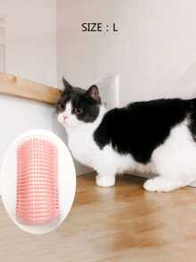 1只大型貓咪搔癢角磨毛神奇貓爪板桌角自娛自樂無聊按摩刷擦臉機貓用品齊全易拆卸。 - 粉色 - 查看 1