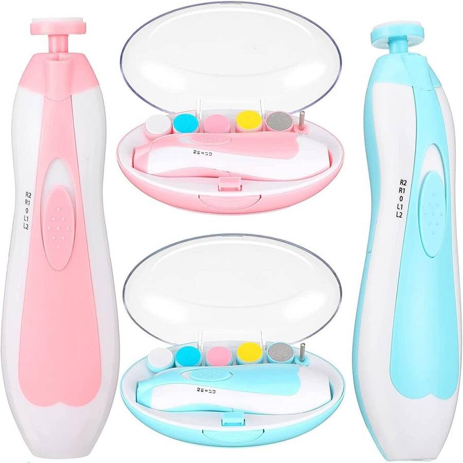 kit de lima para uñas para bebe - Azul - Ver 1