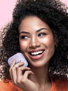 Misslyn Highly Shimmery Highlighter, Brightens Complexion, Creates Radiant Makeup Look, Silver Glitter Highlighter, Face Illuminating Highlighter, Shiny, High Color Payoff Smooth Formula, Natural Glow, Nose & Eye Contour Palette, Y2K Makeup Party Beach Travel Holiday Camping Outdoor Gift, For Girls, New Year - 2 Nude Pink - View 10