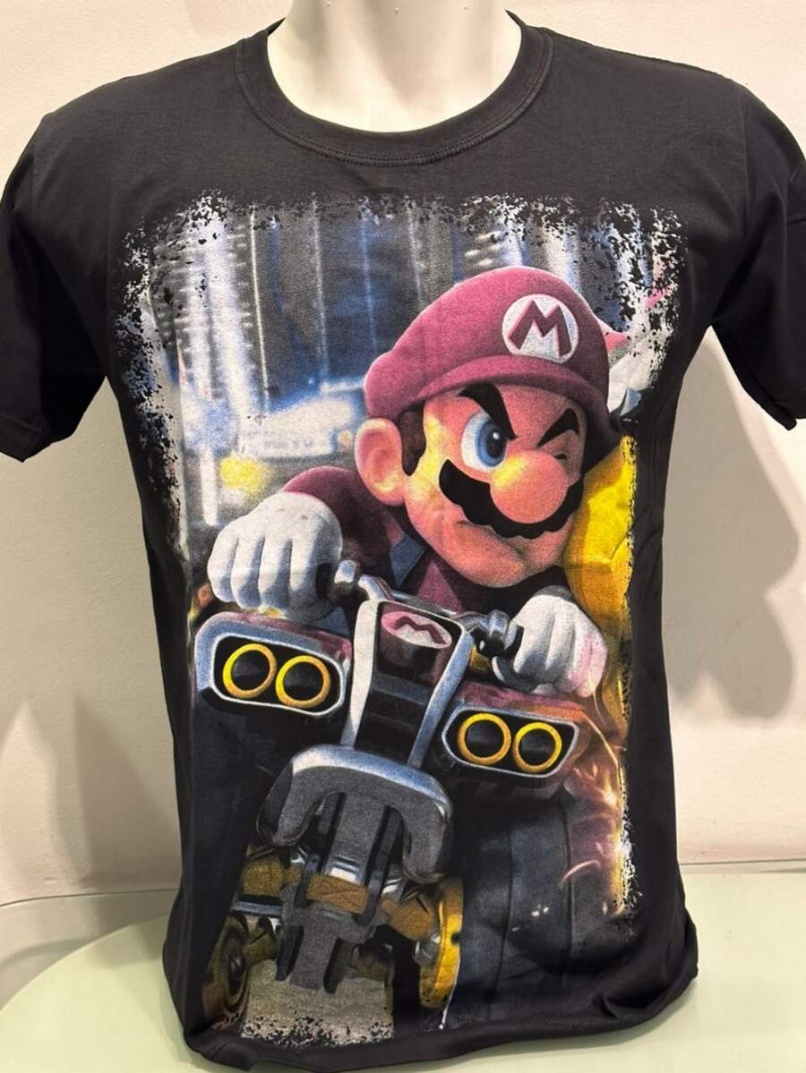 Men T-Shirts - 黑色 - 查看 1