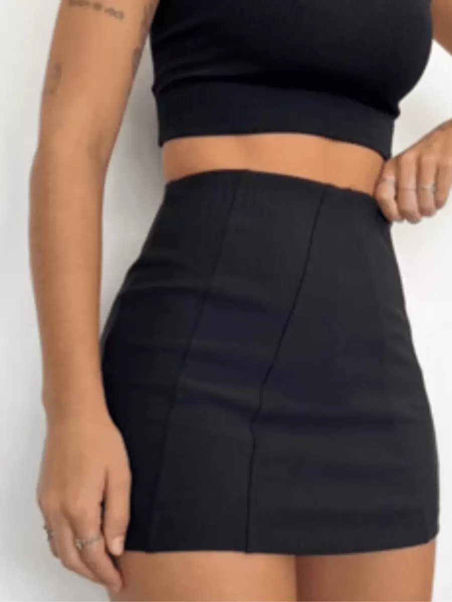 Women Shorts - 黑色 - 查看 1