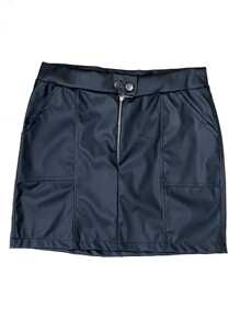 Women Skirts - 黑色 - 查看 4