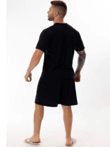 Men Loungewear Sets - 黑色 - 查看 2