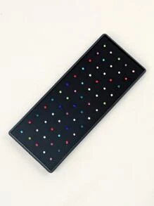 60 Piezas/caja Cristal Diamante De Imitación Para El Piercing De La Nariz