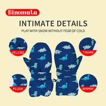 Binomata Con trai Và Cô gái Giải trí Hoạt hình Thiết kế Không thấm nước Chống gió Găng tay dài , Mùa Đông Sự bảo vệ Đối với Tay Và Chơi In Tuyết Hoặc Trượt tuyết - Nhiều màu - Xem 4