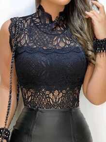 Women Bodysuits - Negro - Ver 4