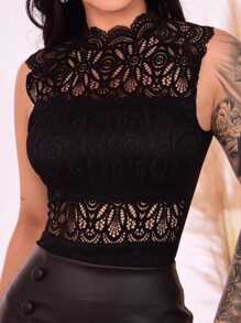 Women Bodysuits - Negro - Ver 3