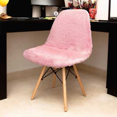 D Vieira Textil Decor Capa para Cadeira Eames Eiffel Pelo Curto