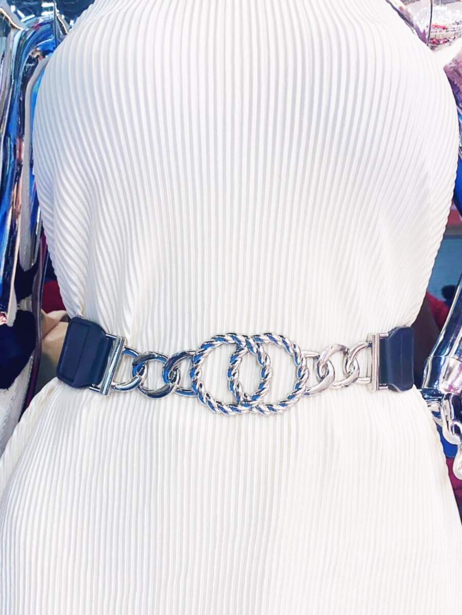 Women Corset Belts - 黑色 - 查看 1