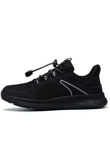 Nam Thoáng khí Chống trượt Ngoài trời Giày thể thao - màu đen - Xem 2