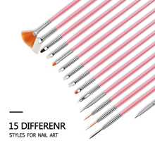 Nails Things Brushes For Manicure Set Nails Art Accessories Tools Kits Nail Supplies For Professionals Manicure Set - Apricot - View 2
