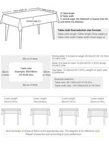 Khăn trải bàn - trắng - Xem 11