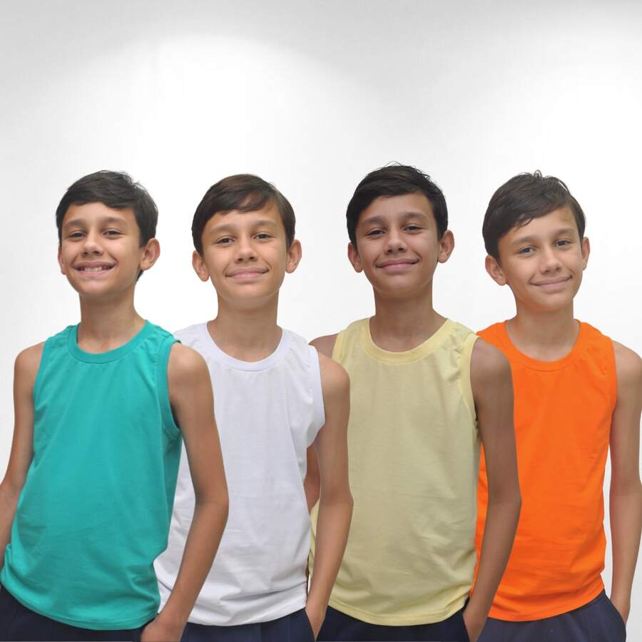 Young Boys T-Shirts - 彩色 - 查看 1